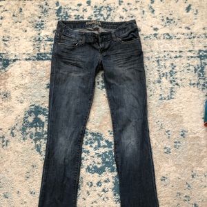 Express boot cut jeans size 4 long